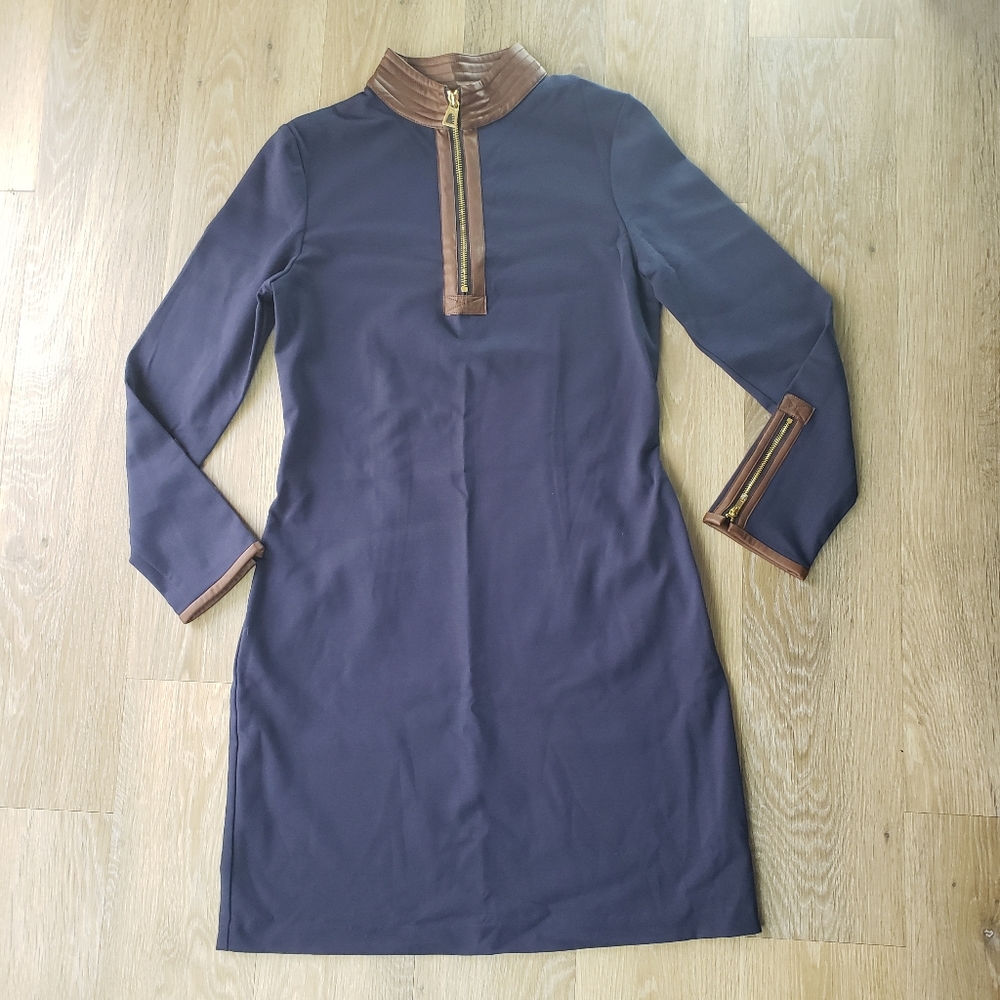 Sail to Sable Long Sleeve Dress